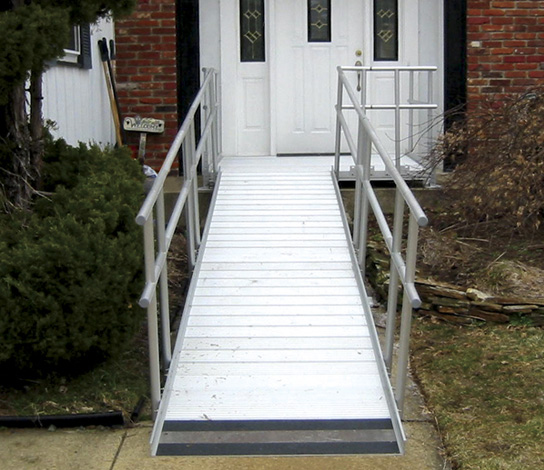 AlumiRamp Armada Ramp System - Modular, Residential, Aluminum Wheelchair Access Ramp