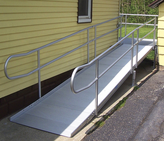 AlumiRamp Armada Ramp System - Modular, Residential, Aluminum Wheelchair Access Ramp