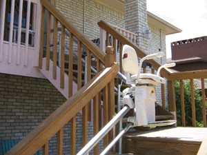 Outdoor Stairlift